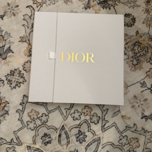 Dior Blue and White Designer Scarf - Picture 5 of 5